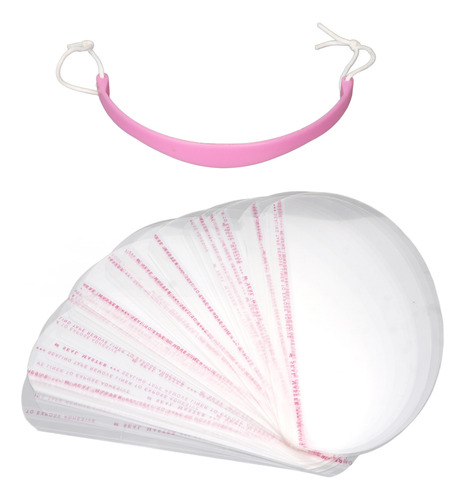 Protector Facial De Salón Desechable Para Ojos, 50 Unidades,