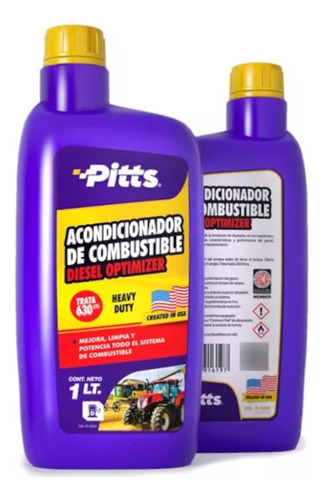 Optimizador De Combustible Pitts Diesel Optimizer 1 L