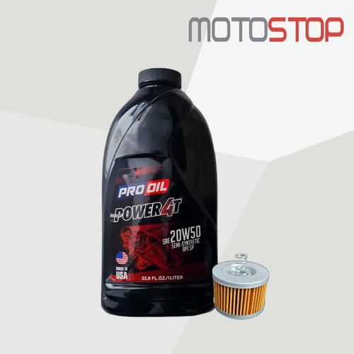 Imagen 2 de 4 de Kit De Mantención (aceite + Filtro) Yamaha Fz 16