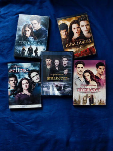 Dvd Crepúsculo 5 Películas 