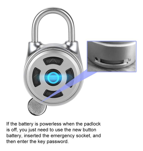 Candado Bluetooth Universal Mini Candado Electrónico