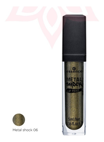 Essence Labial Metalico, Metal Shock Lip Paint Color Poison Ivy