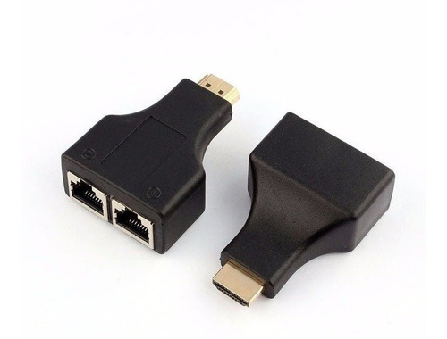 Extensor Hdmi 30m Metros Rj45 Hd 3d