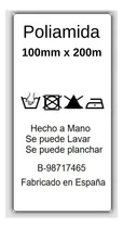 Comprar 8 Rollos De Cinta Poliamida 100 X 200m Etiqueta Indumentaria