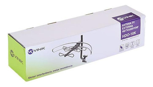 Antena Externa Hdtv/uhf/vhf Hdo-10k Vinik