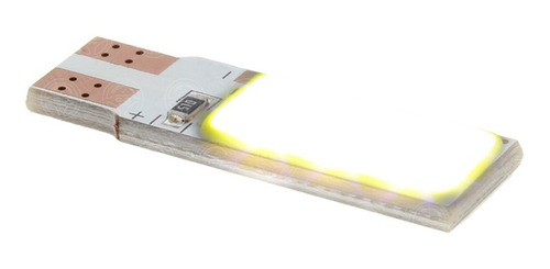 Kit 10 Focos De Pellizco 12 Leds Cob T10 Alta Intensidad F1