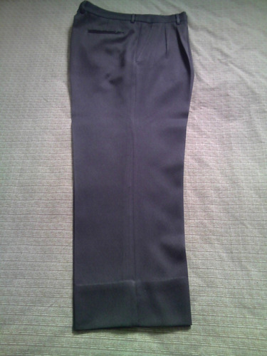 Pantalón De Vestir De Caballeros Color Gris Oscuro Talla 36