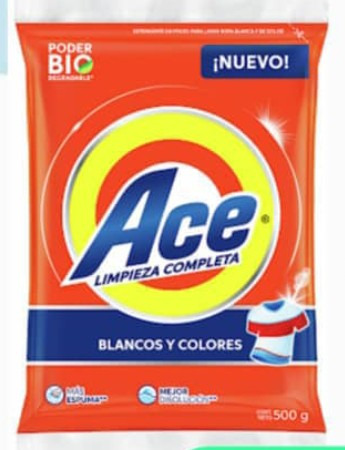 Detergente Ace(18unds X500cc) Ref. 46entrega Delivery 