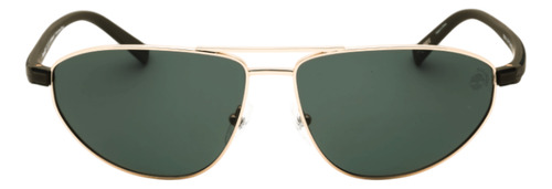 Timberland, Lentes De Sol, Rectangular, Uni, 9324 Gold/green