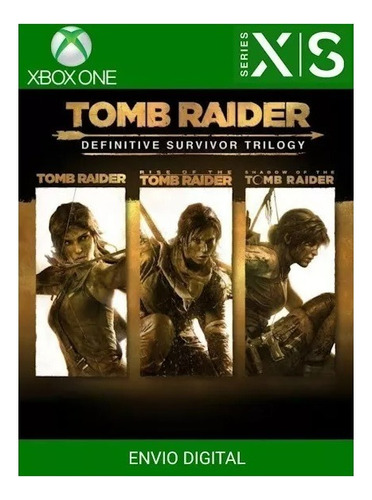 Tomb Raider Defin. Survivor Trilogy Codigo 25 Digitos Global