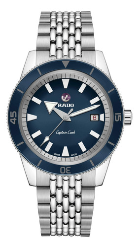 Rado Captain Cook - Reloj De Buceo Automtico De 1.654in Para