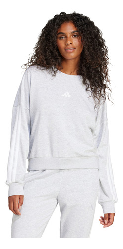 Buzo Essentials 3 Tiras Felpa Francesa Jd5292 Adidas