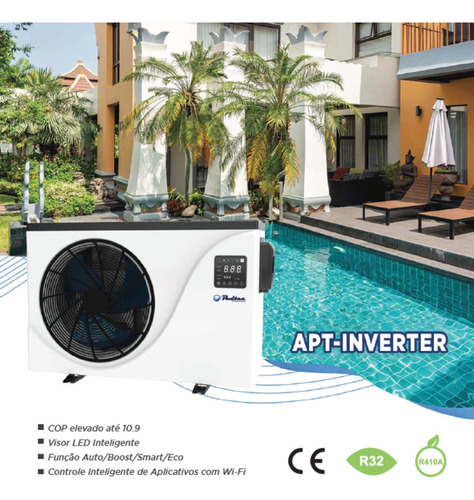 Trocador De Calor Com Wifi 38.080 Btu/h Mia
