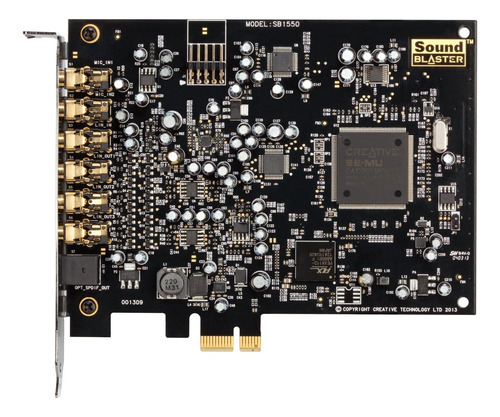 Sound Creative Blaster Audigy Rx Pci-e Sound De Alta Resoluc