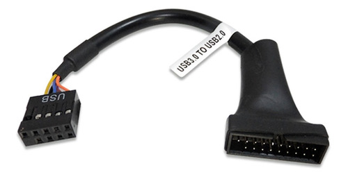 Cable Adaptador 20 Pines Usb 3.0 Macho A Usb 2.0 9p Hembra