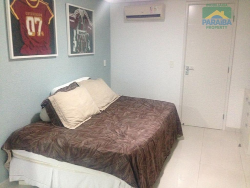 Imagem 12 de 15 de Apartamento Mobiliado À Venda - Tambaú - João Pessoa - Pb - Ap1160