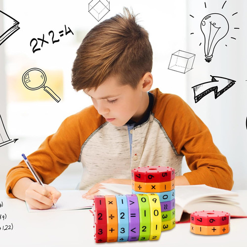Juego De Aprendizaje De Matemáticas, Juguetes Montessori Par