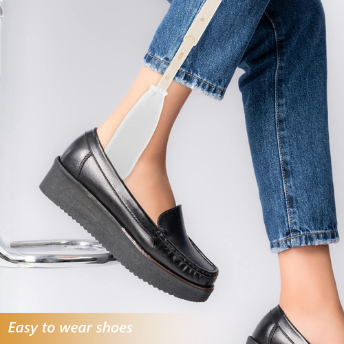 Cuerno De Zapato Telescópico De Mango Largo Con Mango Largo,