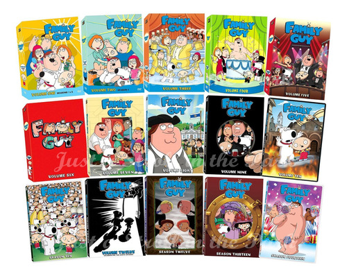 Padre De Familia - Family Guy Temporadas 1 A 17 - 55 Dvds