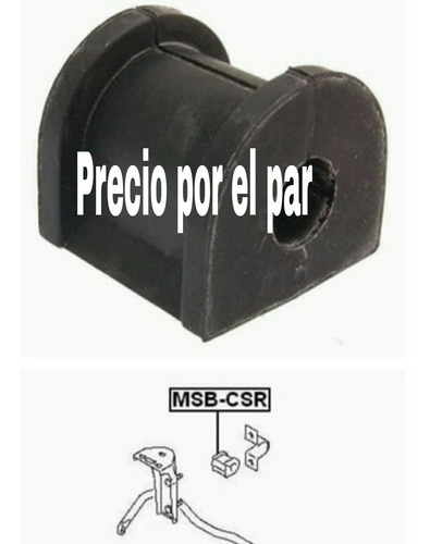 Bujes De Barra Estabilizadora Mitsubishi Panel L300 Orig C/u