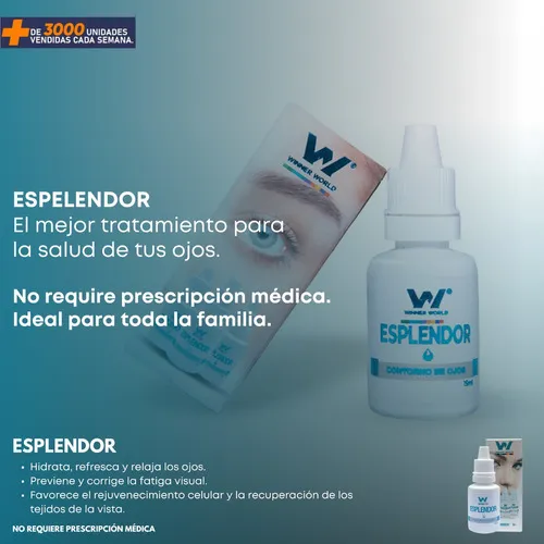 2 Gotas Esplendor Ojos - Ml A $19327 - mL a $18360