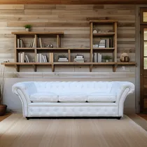 Comprar Sofa Old Chesterfield Sillon Chester 3 Cuerpos Cuero Vacuno
