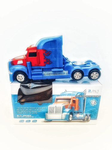 Transformeres Auto Robot Camion Convertible Luz Sonido Pilas