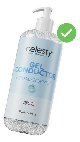 500ml Gel Conductor Ultrasonido Celesty® Envío