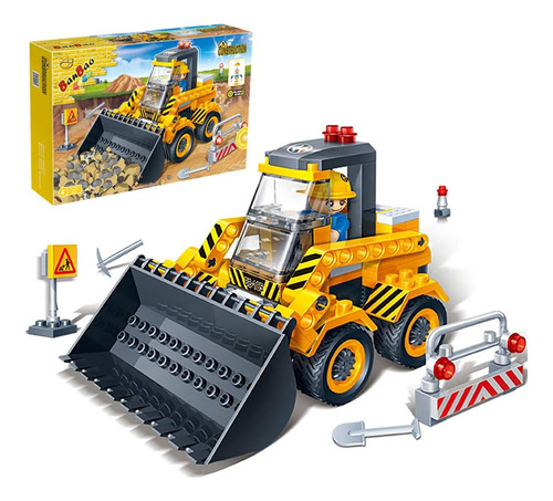 Bulldozer Toys Para Niños, Bloques De Construcción Para Niño