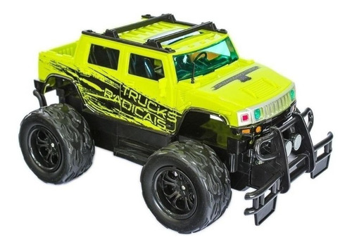 Caminhonete de controle remoto Unik Toys Trucks Radicais verde