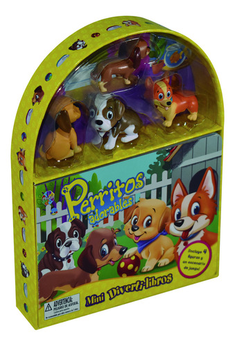 Mini Divertilibros: Perritos Adorables, De Palucci, Eliana. Editorial Phidal, Tapa Dura En Español, 2020