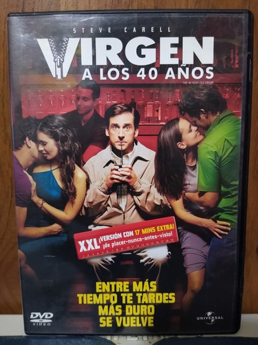 Virgen A Los 40 Años Dvd Versión Extendida Steve Carell (Usado)