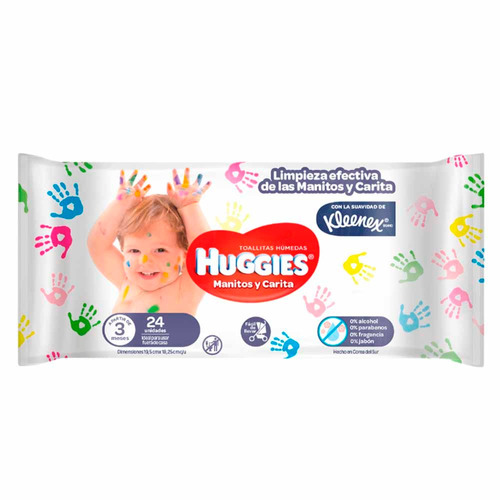 Huggies Toallitas Humedas Manitos/c24