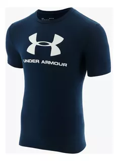 Polo Under Armour Sportstyle Logo Training Blue Cod 1329590