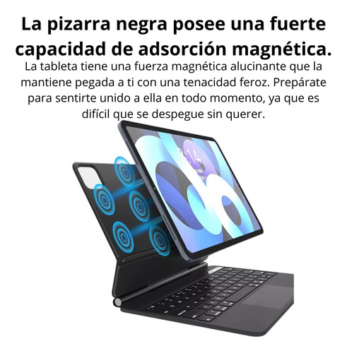 Funda Para iPad Pro 12.9 Con Teclado Bluetooth Case