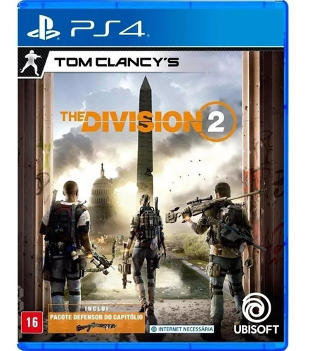 Jogo Game Tom Clancy's The Division 2 Ps4 Novo Lacrado + Nf