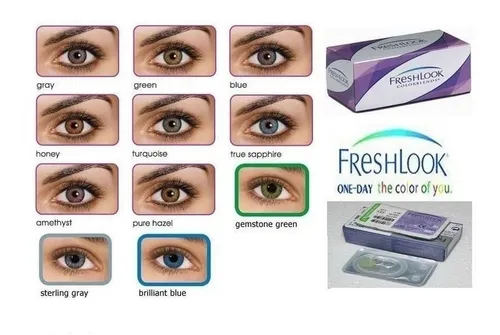 Lentes de online contactos freshlook originales