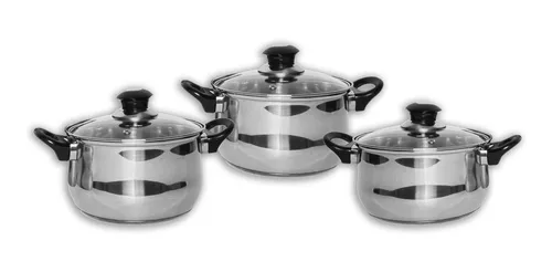 Set de cocina  Magefesa Family, Ollas, Cacerolas, Sartenes, 10 piezas