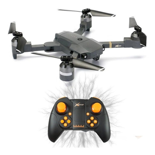 Drone Xt-1rc Attop Cámara Wifi 720p+2 Baterias 100m De Altur