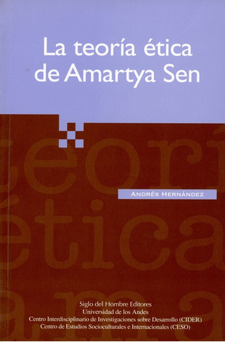 Libro La Teoria Etica De Amartya Sen