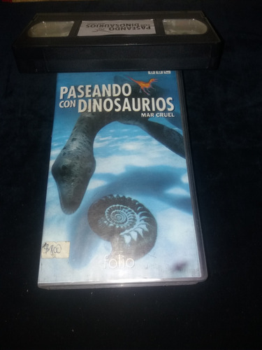 Película Documental Paseando Con Dinosaurios Vhs