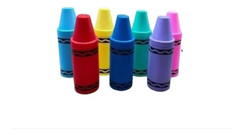 16 Vasos Crayola Gigante Para Bebidas Lapicera Dulcero