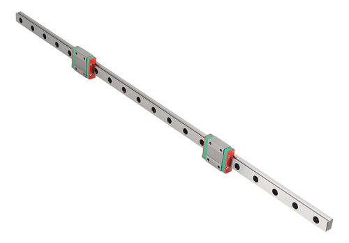 Bloco De Trilho Linear: 1 Peça, 500 Mm, Guia Em Miniatura Mg