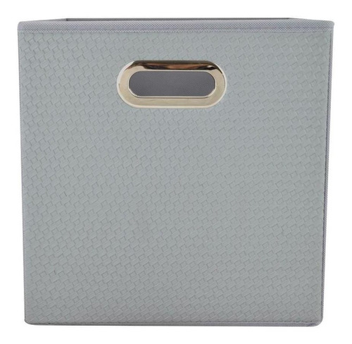 Gaveta Cubo Plegable 27 X 27 X 28 Cm Gris