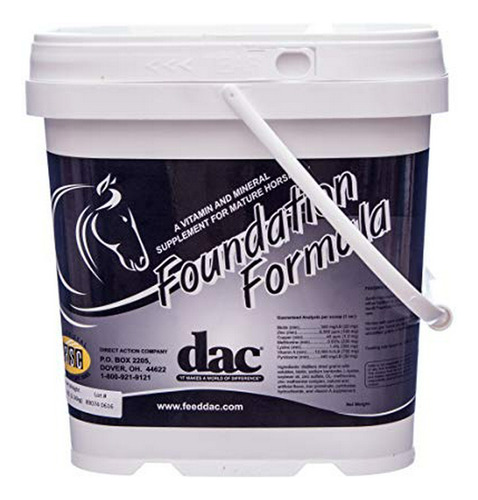 Dac Foundation Formula 5 Lb Hoof And Hair Supplement