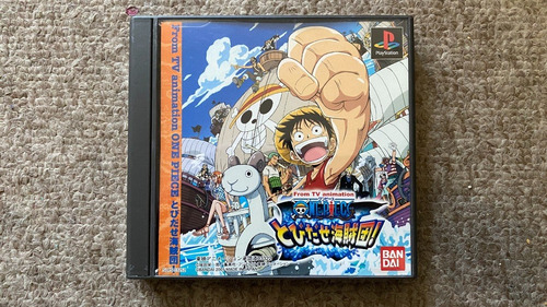 One Piece Tobidase Ps1 (ntsc-j) Version Japonesa