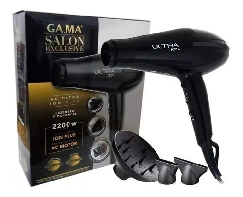 Secador De Pelo Gama Profesional Ultra Ion Plus 2200w