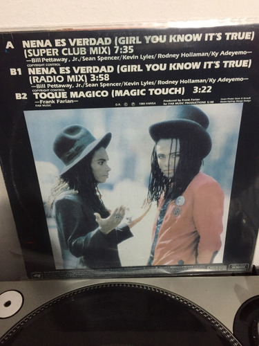 Milli Vanilli - Girl You Know It´s True - Maxi Single (Usado)