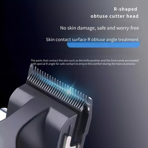 Kemei cortapelos eléctrico mayor transborder barber km-2296 color negro