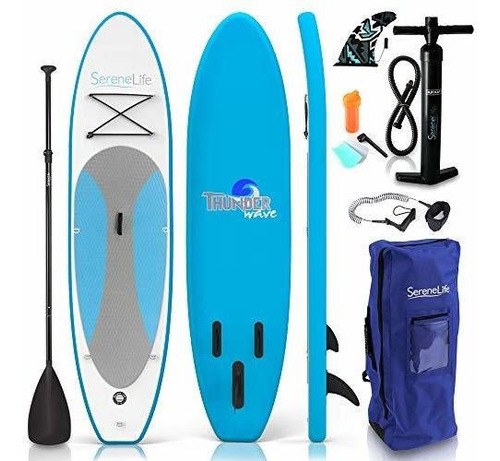 Serenelife Inflable Stand Up Paddle Board (6 Pulgadas De Esp